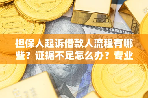 北京担保人起诉借款人流程有哪些？证据不足怎么办？专业律师解答