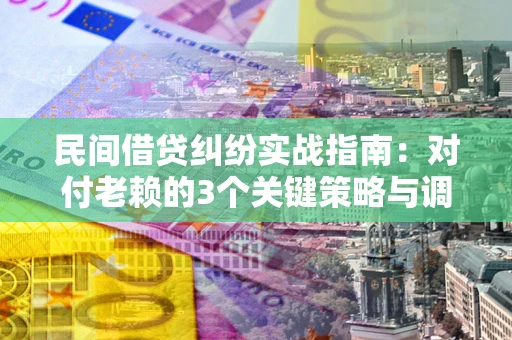 北京民间借贷纠纷实战指南：对付老赖的3个关键策略与调解盲区解析